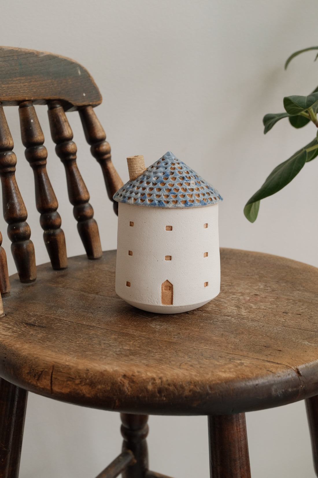 Forest Seed Pottery Ceramic Clay House Tea Cup Large