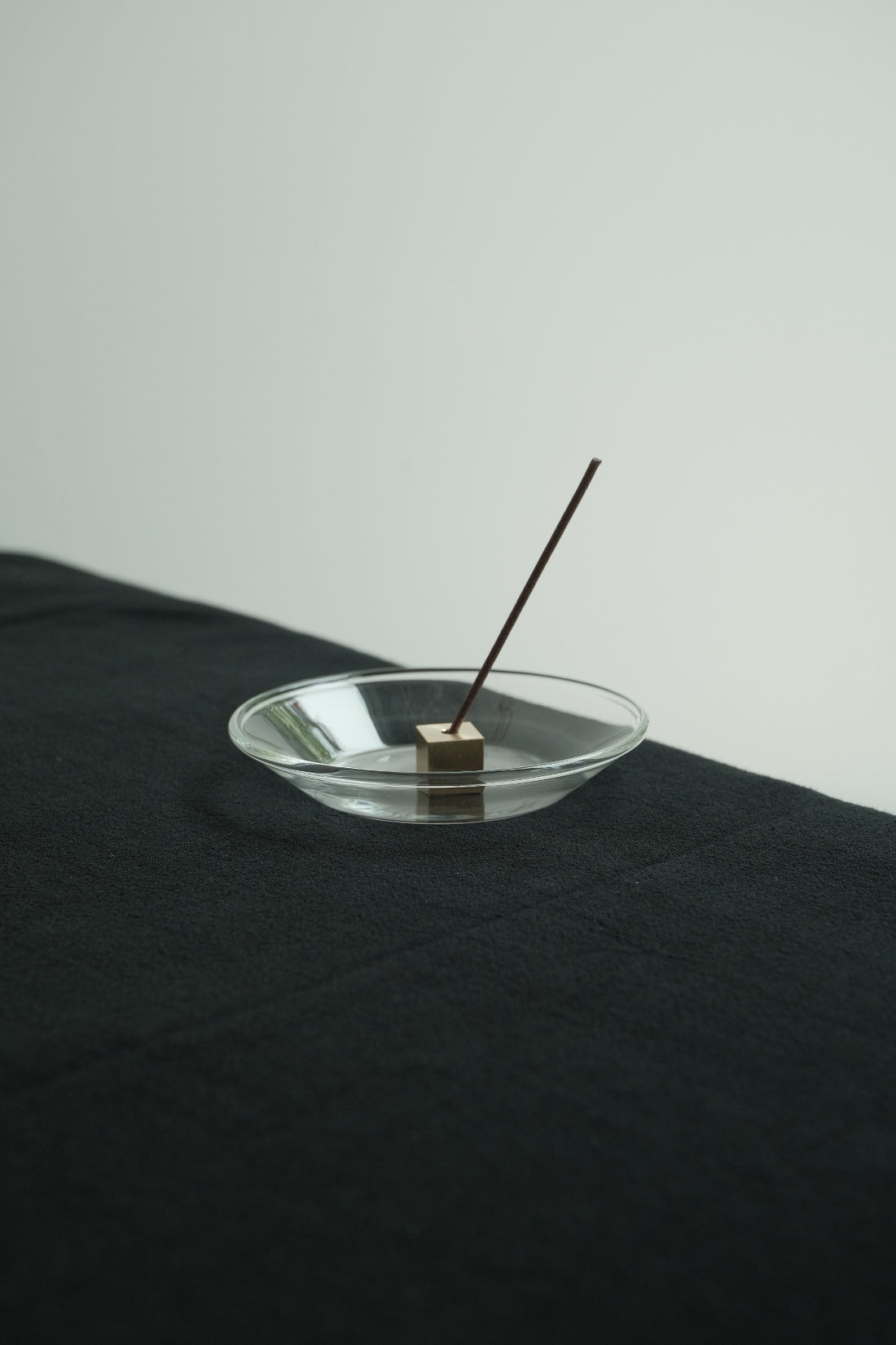 KOUSAIDO - Incense Holder Brass Top With Glass Dish