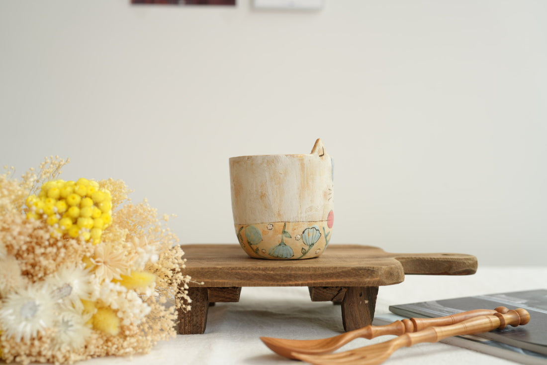 Cozy Nook - Round Cat Mug- CN02 #2