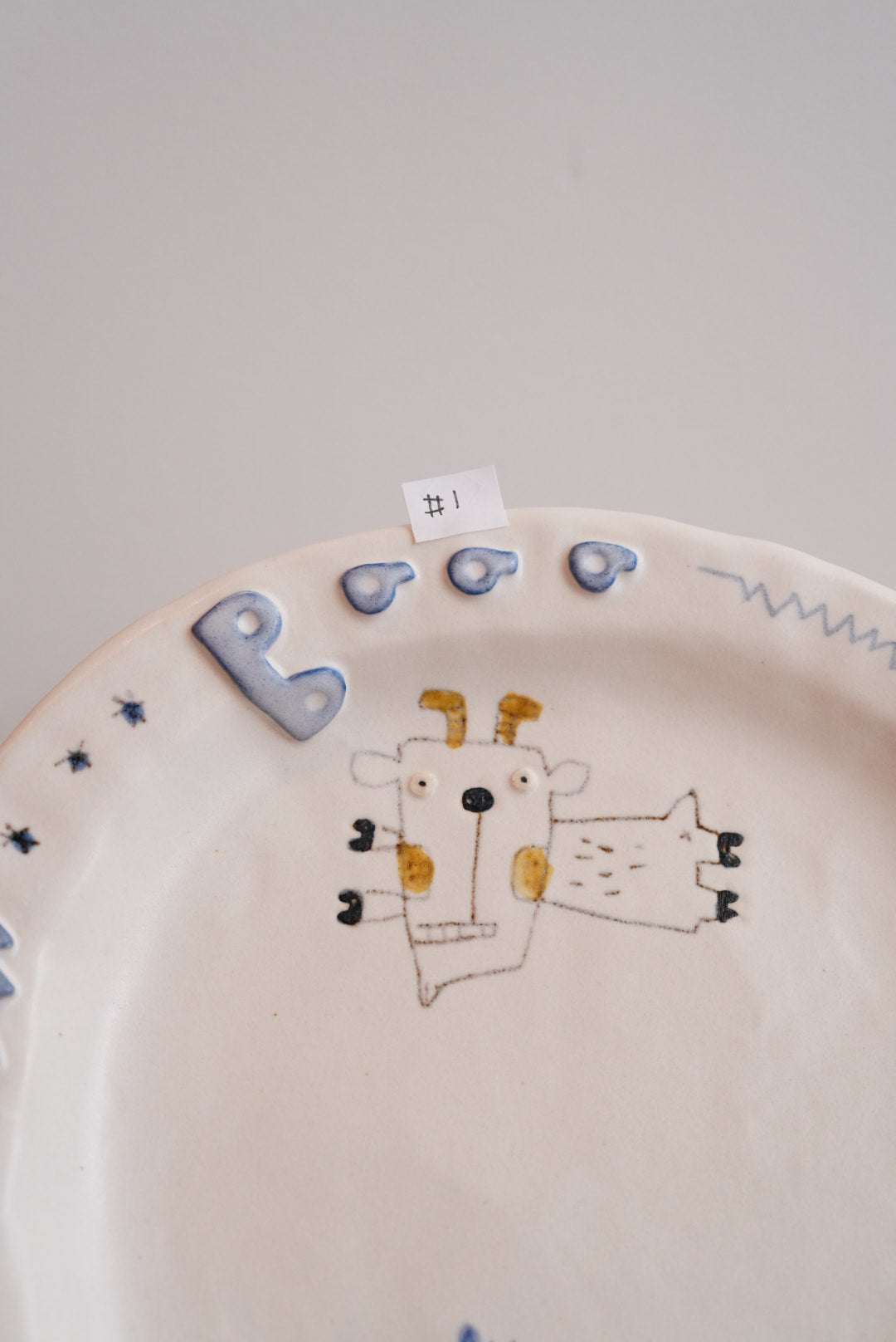 Aya Furusawa 古澤彩- Round Plate With Rim AF06-1