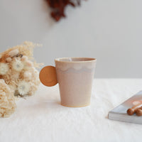 TAMA10- Cookie Handle Mug - Peach & Smile TA14