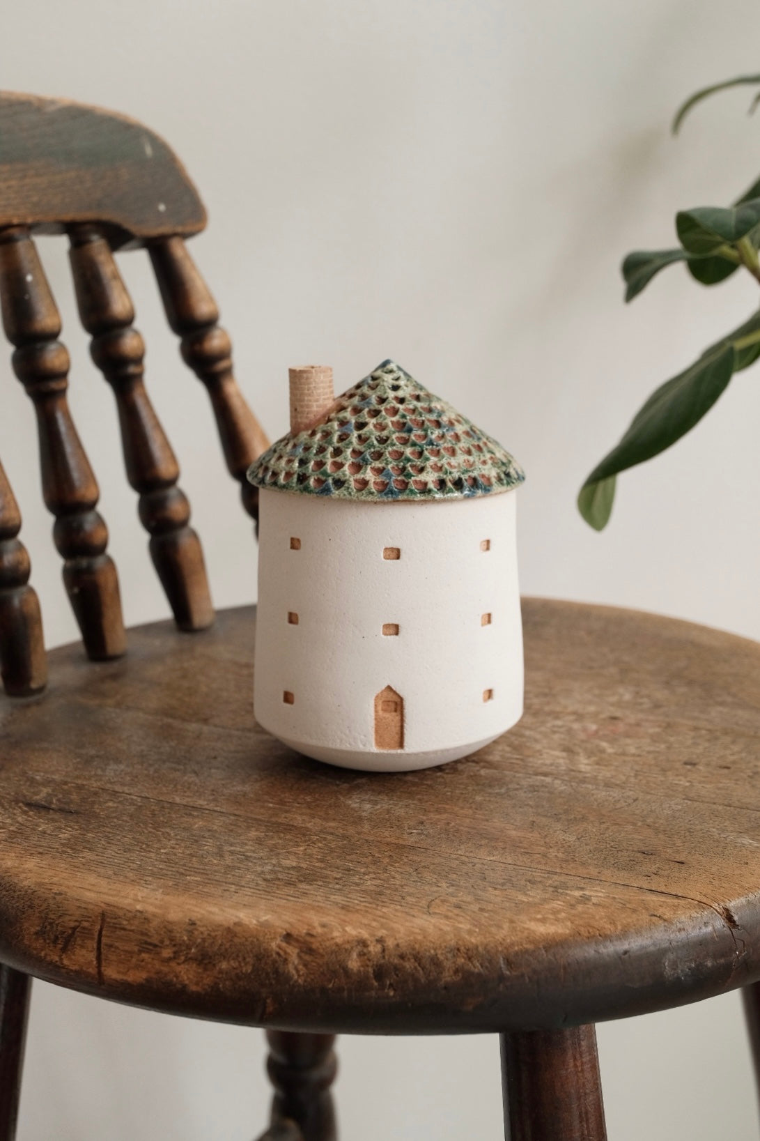 Forest Seed Pottery Ceramic Clay House Tea Cup Large