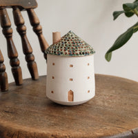 Forest Seed Pottery Ceramic Clay House Tea Cup Large