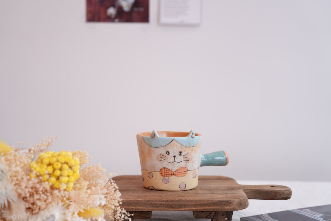 Cozy Nook - Square Shaped Cat Mug- CN01 #4