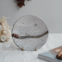 Akemi Suzuki 鈴木明美 - Road Collection Red Car 15cm Plate AS18