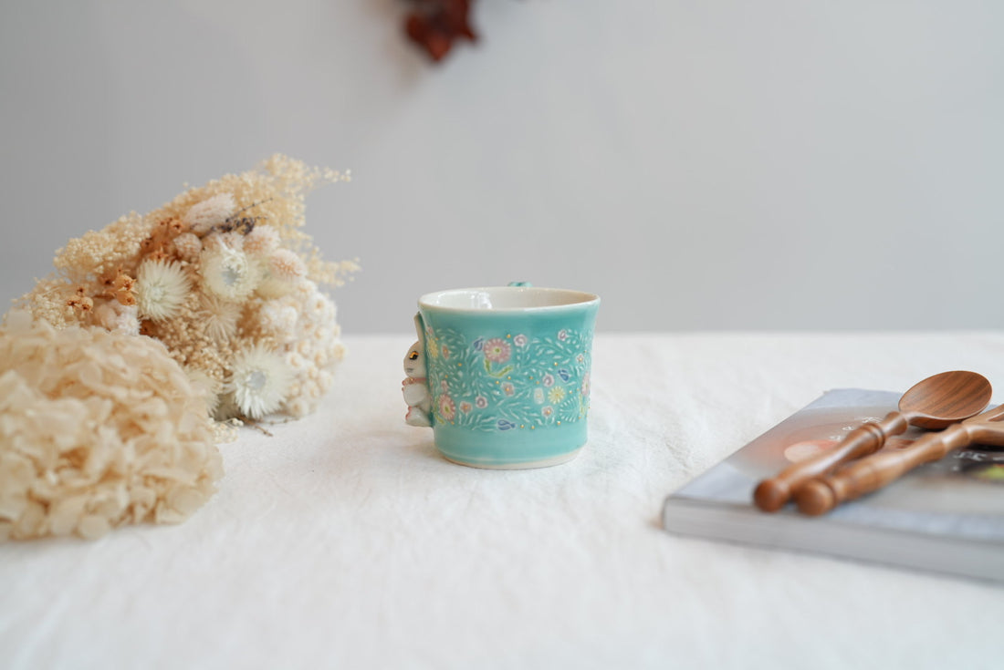Kimiko Yamamoto 山本貴美子 - Stuffed Bunny Mug KY03