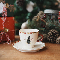 Misao Yajima 矢島操 Mug with Saucer Set MY04