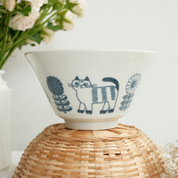 Hasami Ware Ramen Bowl Cat Collection