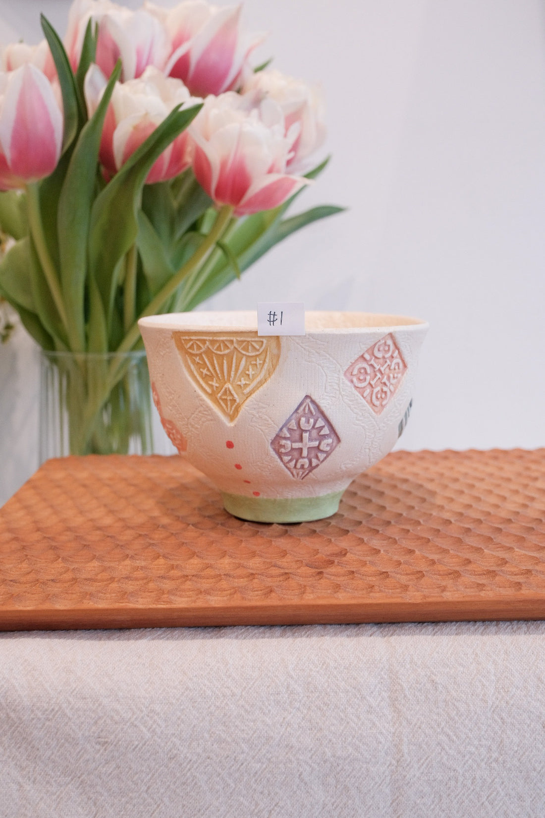 Hacorie 石丸和美 Bowl - Stamp HC14