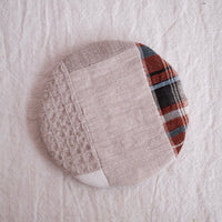 Japanese Linen Round Coaster