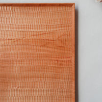 Kazunori Takatsuka 高塚和則 Square Cherry Wood Tray KU04