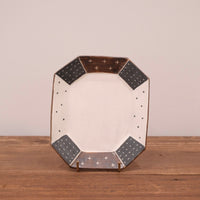 Emishi Kobo 池田匡優&美弥子 - Wide Octagon Plate Small EK05