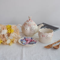 Sugar Poppo Teapot - White Cat SP27