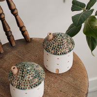 Forest Seed Pottery Ceramic Clay House Tea Cup small