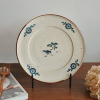 Shinko Nakanishi 中西申幸 Bird Large Plate SN12