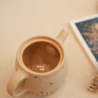 Chiho Yoshida 穗屋工房 Tea Pot - Line & Dots CY18