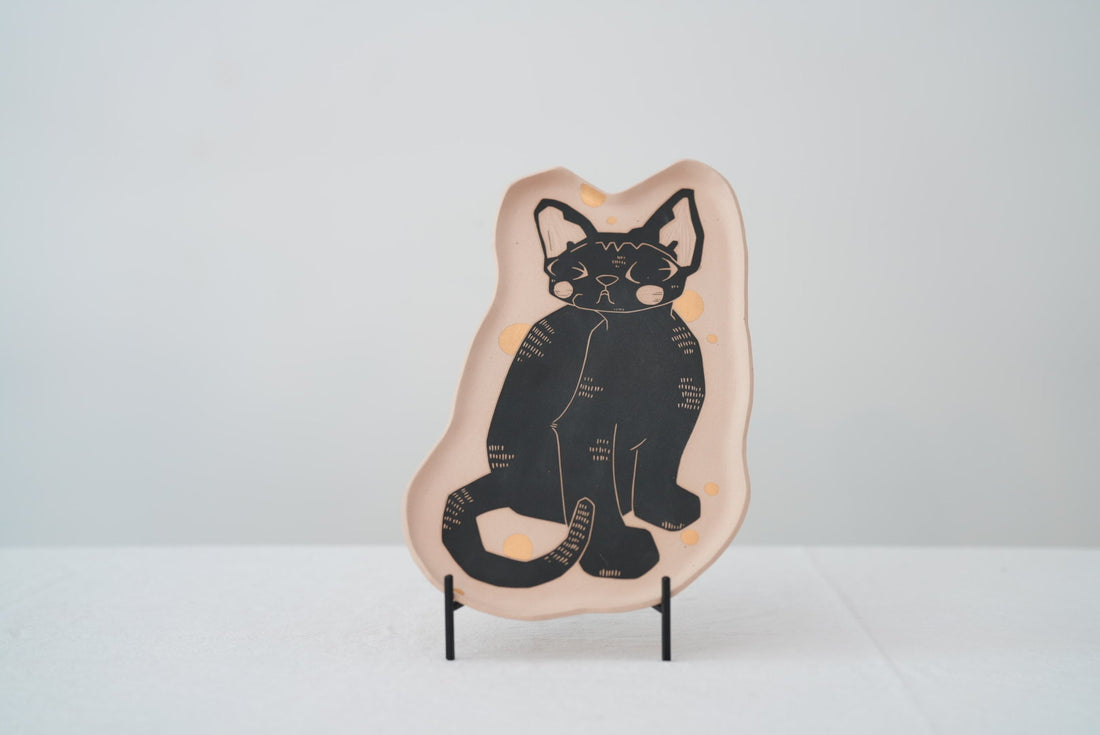 Shirogarasu Studio Truffle Large Plate