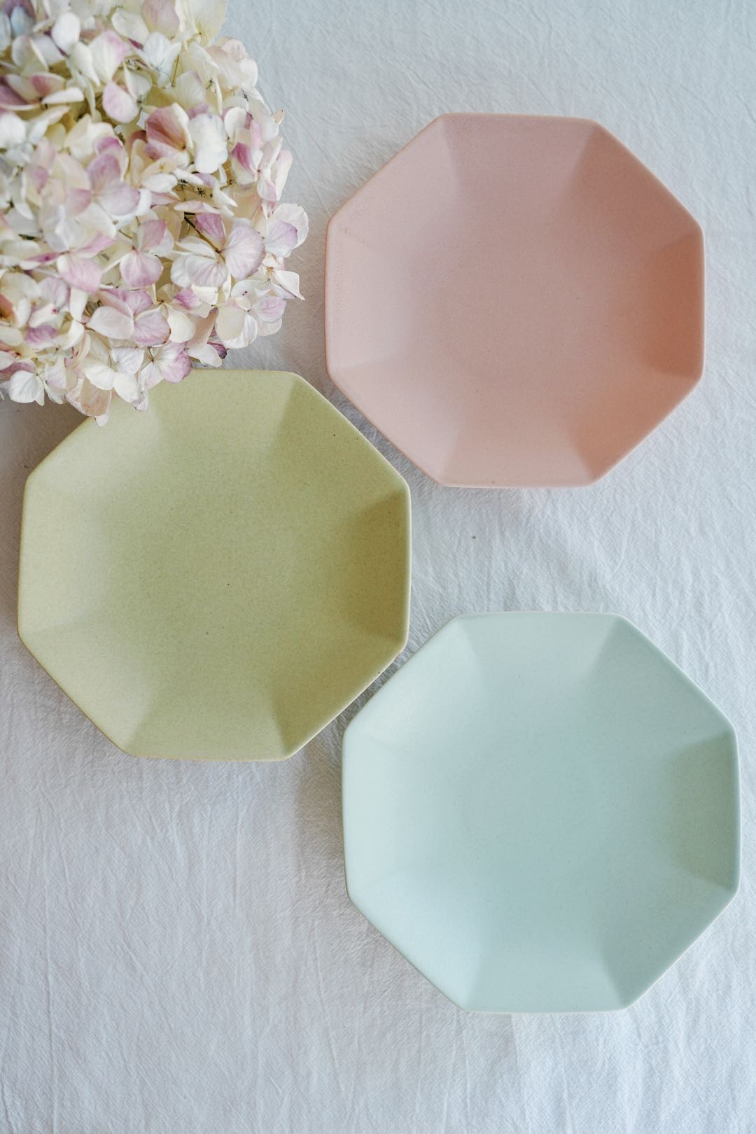 SAKUZAN Hakkaku Octagonal Plates - M