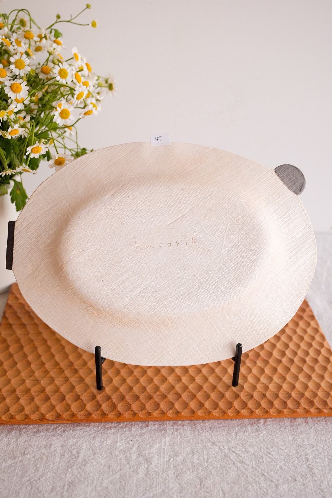 Hacorie 石丸和美 Oval Plate - Irregular Shape HC08