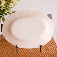 Hacorie 石丸和美 Oval Plate - Irregular Shape HC08
