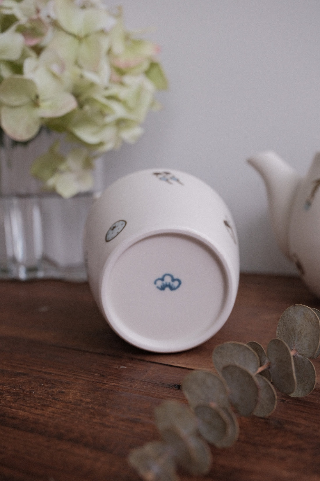 Tobe-ware Mochi Collection Teapot & Teacup