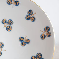 Natsumi Iino 飯野夏實 Gold Decor Small Plate - Clover NI002d