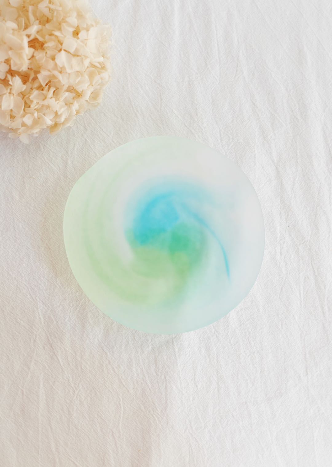 Aika x Iwasawa Glass Handmade Small Plate