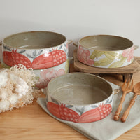 Cool Banana Bowl with Flower Handle