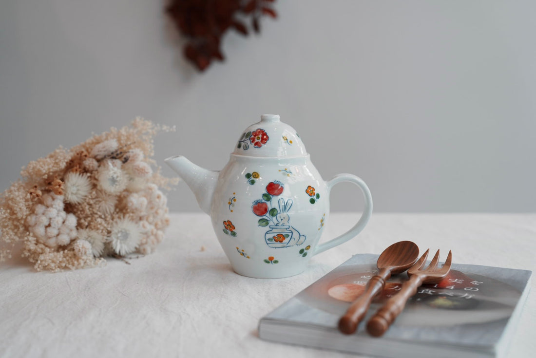 TATA Pottery Studio 田中大輝 & 田边桂- Porcelain Teapot TP17 #1