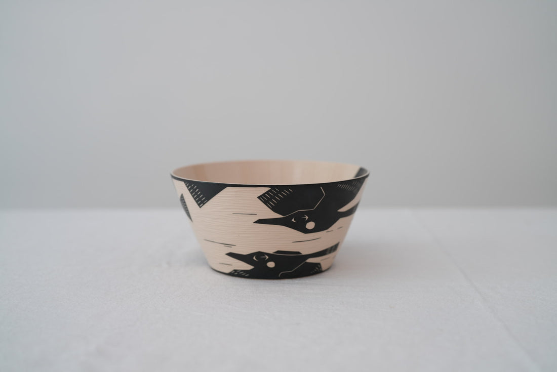 Shirogarasu Studio Bird Large Bowl