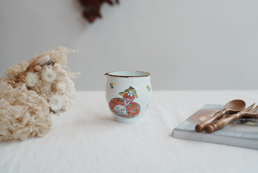 TATA Pottery Studio 田中大輝 & 田边桂- Porcelain Mini Jug TP16 #1