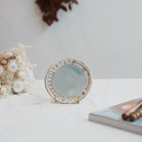 Akemi Suzuki 鈴木明美 - White Wall Plate - Small AS17