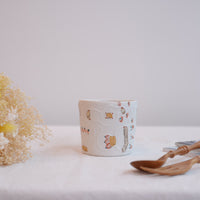 Hamasaka Naoko 浜坂尚子  Hand Painted Gold Deco Mug - HN07