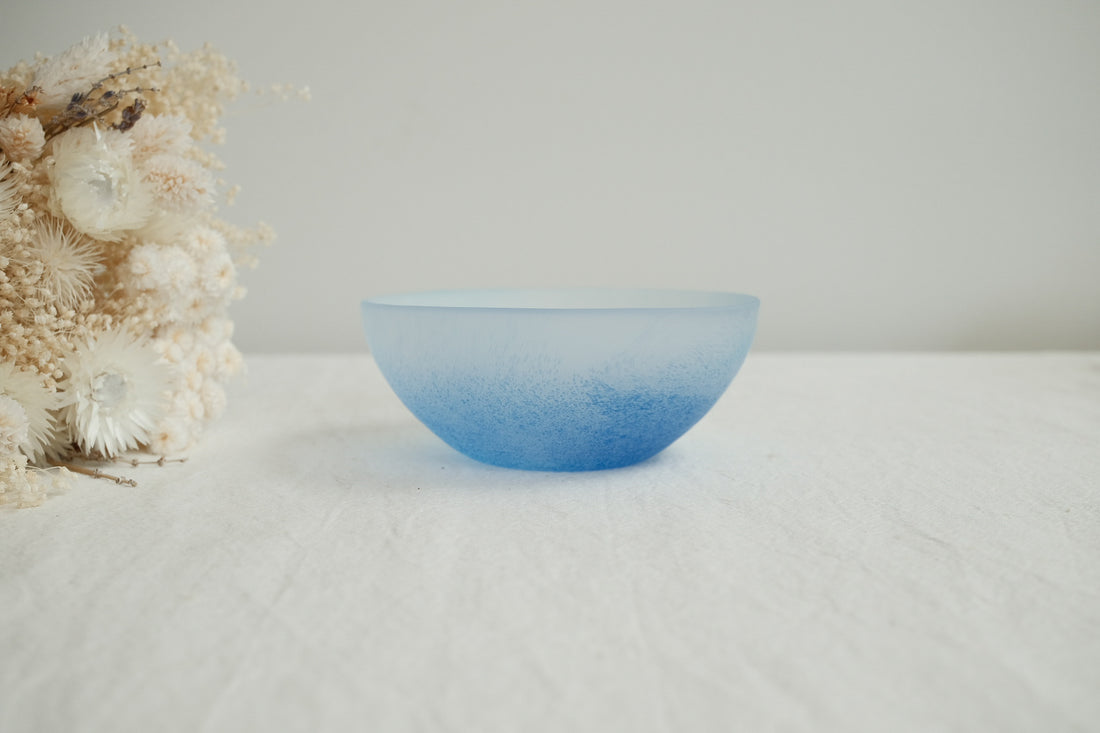 Aika x Iwasawa Glass Handmade Small Bowl