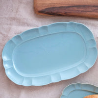 Minoware Tableware - Blue Long Plate