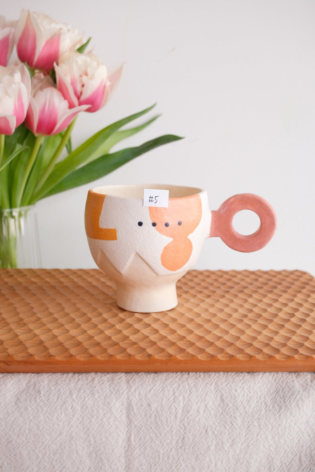 Hacorie 石丸和美 Footed Mug - Geometry HC04