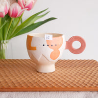 Hacorie 石丸和美 Footed Mug - Geometry HC04