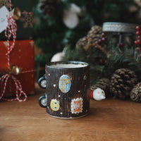 Akio Toyama 外山亜基雄 - Wood Grain Car Mug AT01