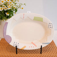 Hacorie 石丸和美 Oval Plate - Geometry HC07