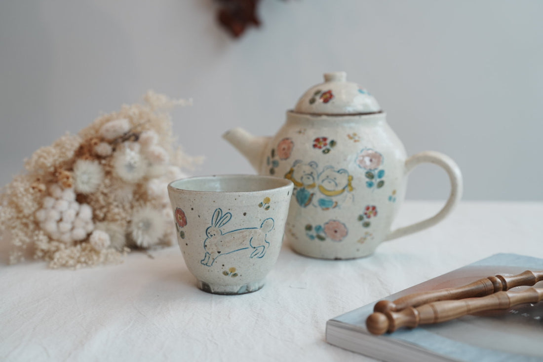 TATA Pottery Studio 田中大輝 & 田边桂- Slip Cup TP03 #1