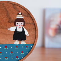 Kiezakka 木繪雜貨 Coffee Plate - Pudding KZ06