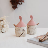 Akemi Suzuki 鈴木明美 - Pink Salt/Sugar Jar AS01b