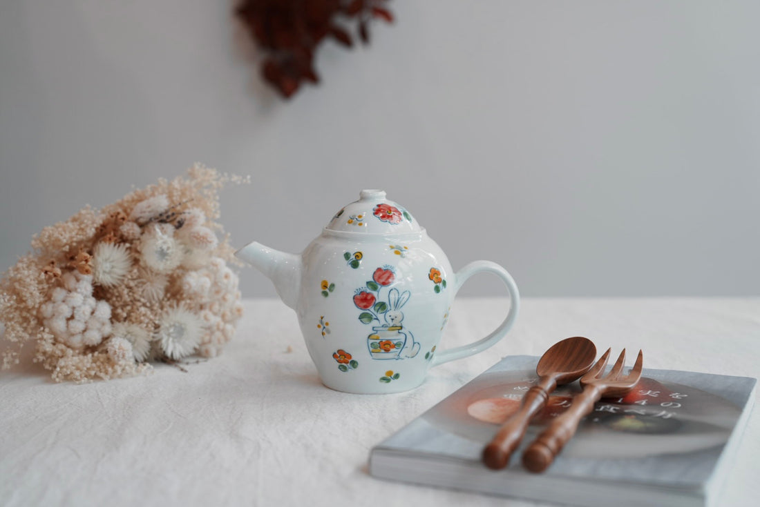 TATA Pottery Studio 田中大輝 & 田边桂- Porcelain Teapot TP17 #3