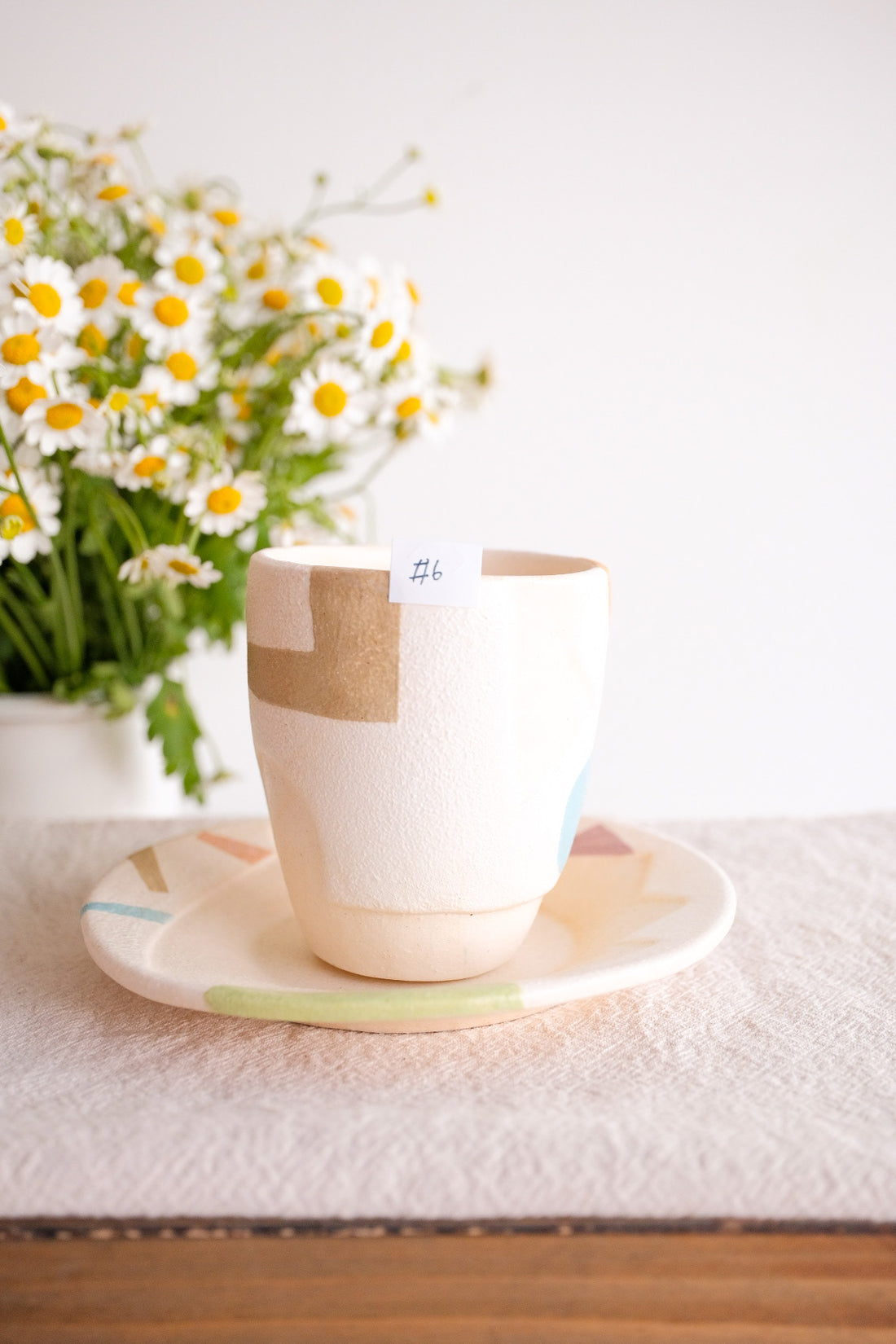 Hacorie 石丸和美 Mug with Saucer Set - Geometry HC11