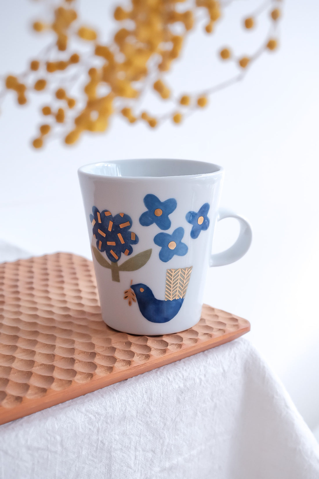 Natsumi Iino 飯野夏實 Mug - Bird NI011b