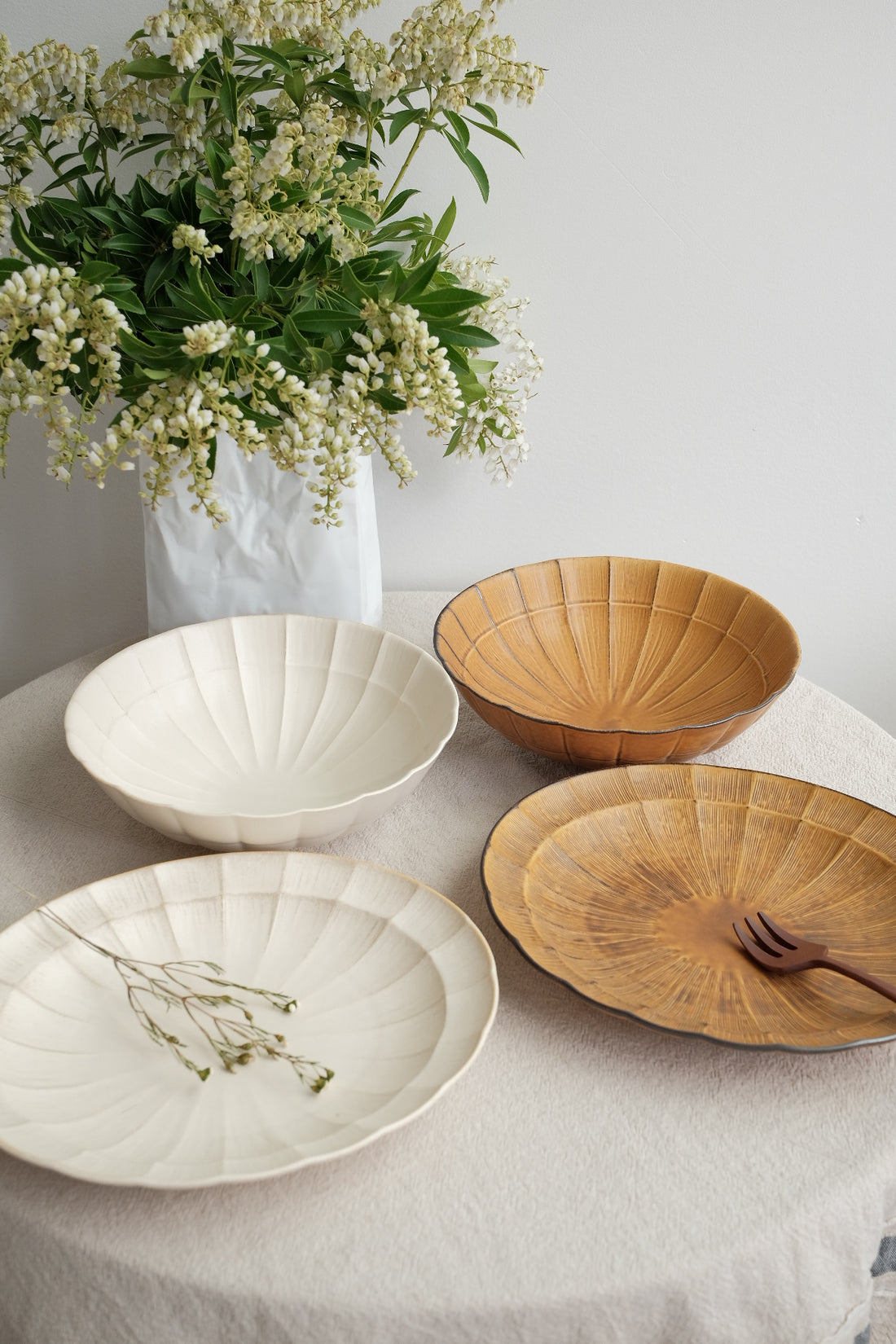 Minoware Tableware - Suzune Collection