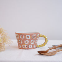 Hamasaka Naoko 浜坂尚子  Hand Painted Mug - HN11