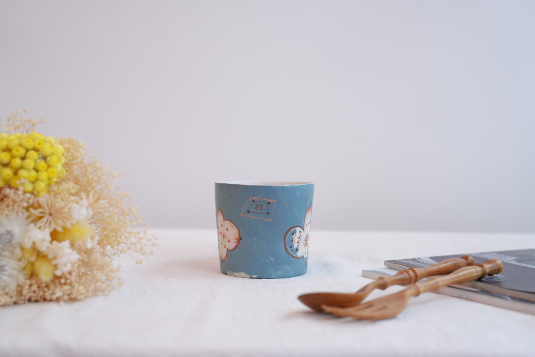 Hamasaka Naoko 浜坂尚子  Hand Painted Mug - HN02 #3