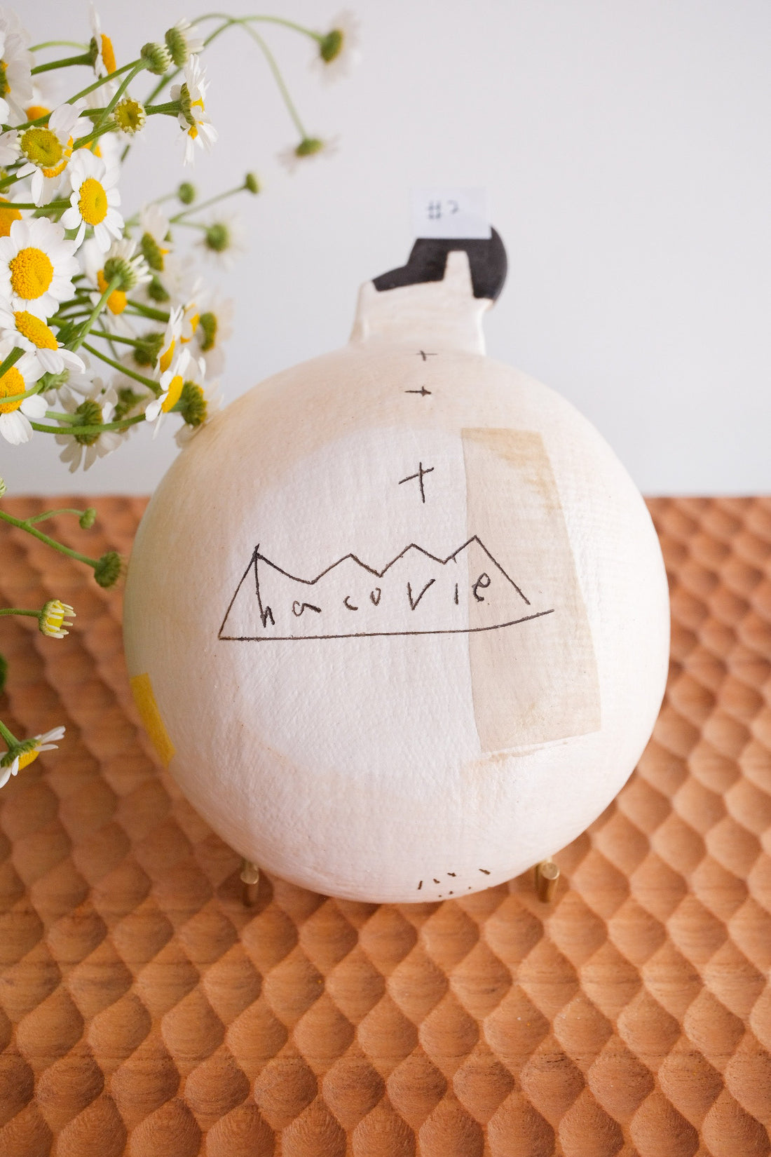 Hacorie 石丸和美 Bowl With Handle - Geometry HC05