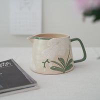 Shirogarasu Studio Moth Orchids Coffee Jug